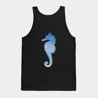 Blue Seahorse Tank Top